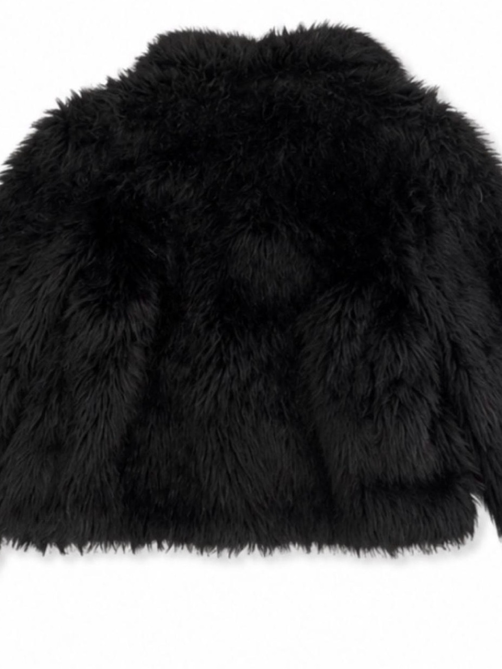 Lioness Black Faux Fur Coat - Picture 2 of 3